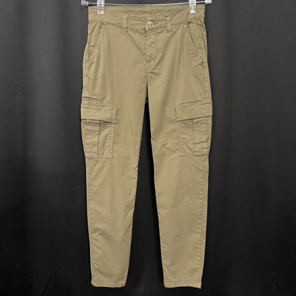 Other - MAC Collection Men’s 29×27 Cargo Pants Green Khaki Utility Pockets Tapered Fit